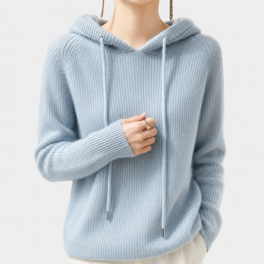 Celeste Cashmere Cloud Hoodie