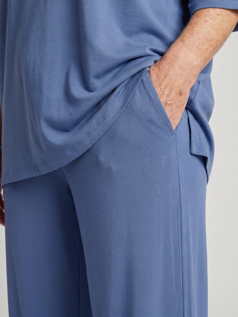 Women's Oversized Short-Sleeve Top &amp; Wide Leg Trousers Set