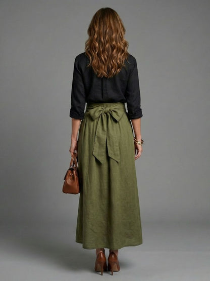 Women's Two Piece Set with Lightweight Blouse for Everyday